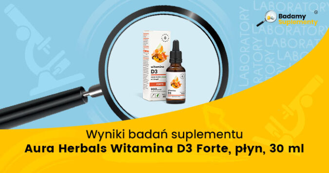 Wyniki_badań_strona Aura Herbals Witamina D3 Forte, płyn, 30 ml